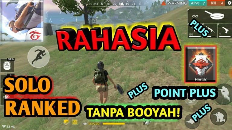 Ini Dia Rahasia Cepat untuk Menaikkan Rangked Free Fire Booyah