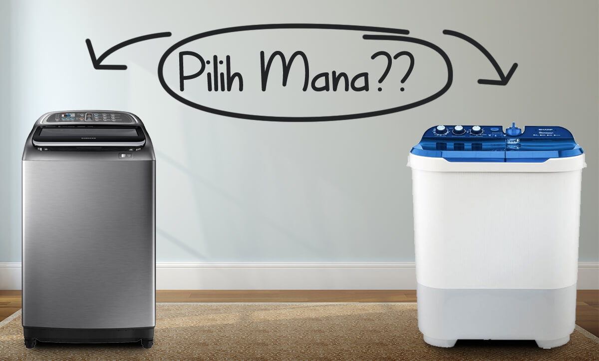 Mesin Cuci 2 Tabung