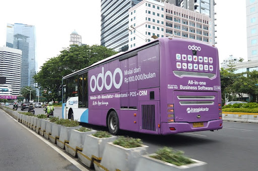 Iklan Bus TransJakarta